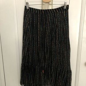 Roxy Black Flowy Skirt - Size XS
